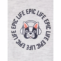 NAME IT Tee Vux Light Grey